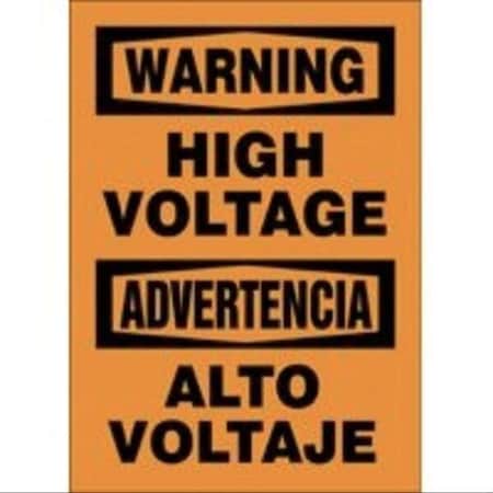 Accuform BILINGUAL SAFETY SIGN  SPANISH SBMELC327XP SBMELC327XP